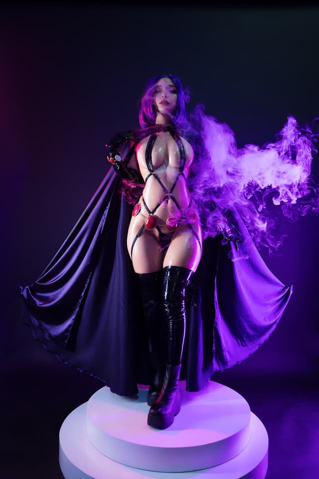 Raven Latex Lingerie Set.01 写真集