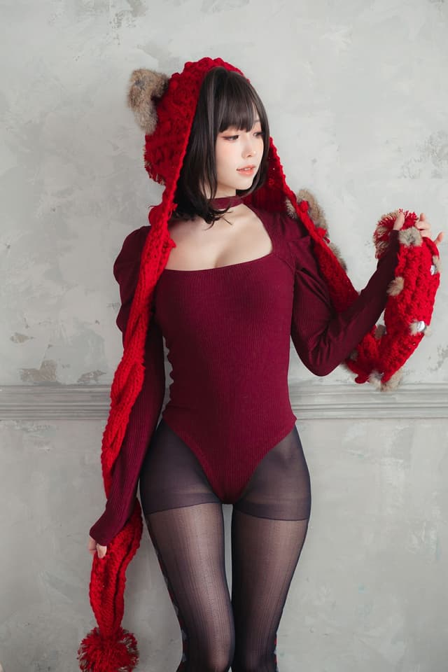 红色 KNITTING 写真集